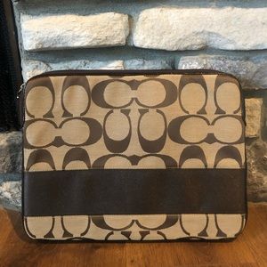 Coach laptop bag